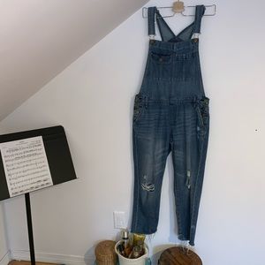 Abercrombie Boyfriend fit Overalls